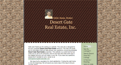 Desktop Screenshot of desertgaterealestate.com